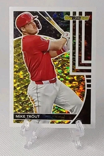 ⚾️2024 topps update MIKE TROUT (insert/holo) baseball card #BG-2⚾️ *Angels*