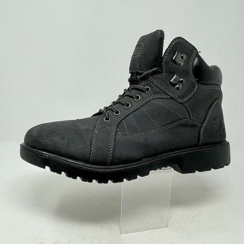 Texas Steer Boots Men's Sz 11 Black 