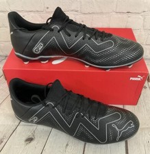 Puma 107377 02 Future Play FG/AG Mens Soccer Shoes Puma Black Puma Silver US 12