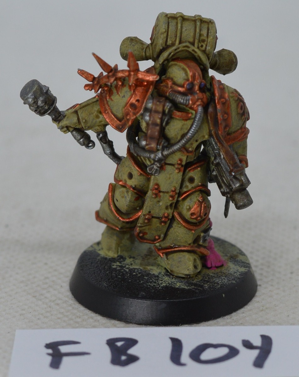 ミリタリー Warhammer40K/DEATH GUARD PLAGUE MARINES Warhammer 40k, Death Guard, Plague Marine x1, Lot #FB104 | eBay