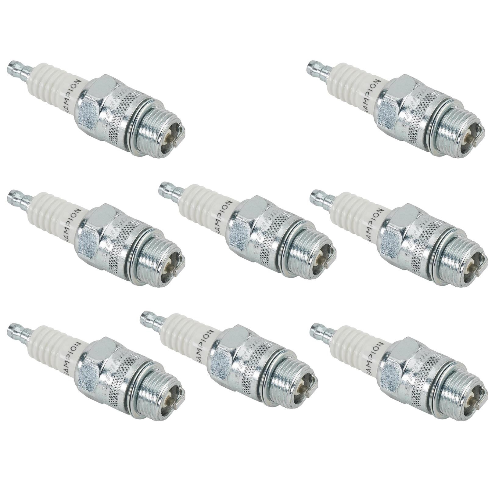 Champion 516 D16 Industrial Spark Plug, Copper Plus, Set of 8