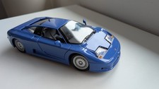 Maisto Bugatti 110 EB 1992, Blau, 1:18 Modellauto, TOP