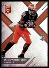 2018 Panini Elite Draft Picks A James Washington RC Oklahoma State Cowboys #108
