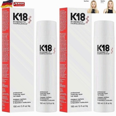 1/2X K18 Leave-In Molecular Hair Mask (150ml) | Repair Damaged, Dry, Frizzy Hair