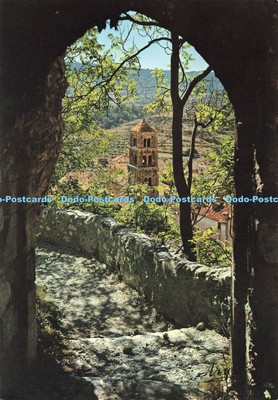 D194537 Les Gorges Pittoresques du Verdon Moustiers Ste Marie Son Clocher Tardy