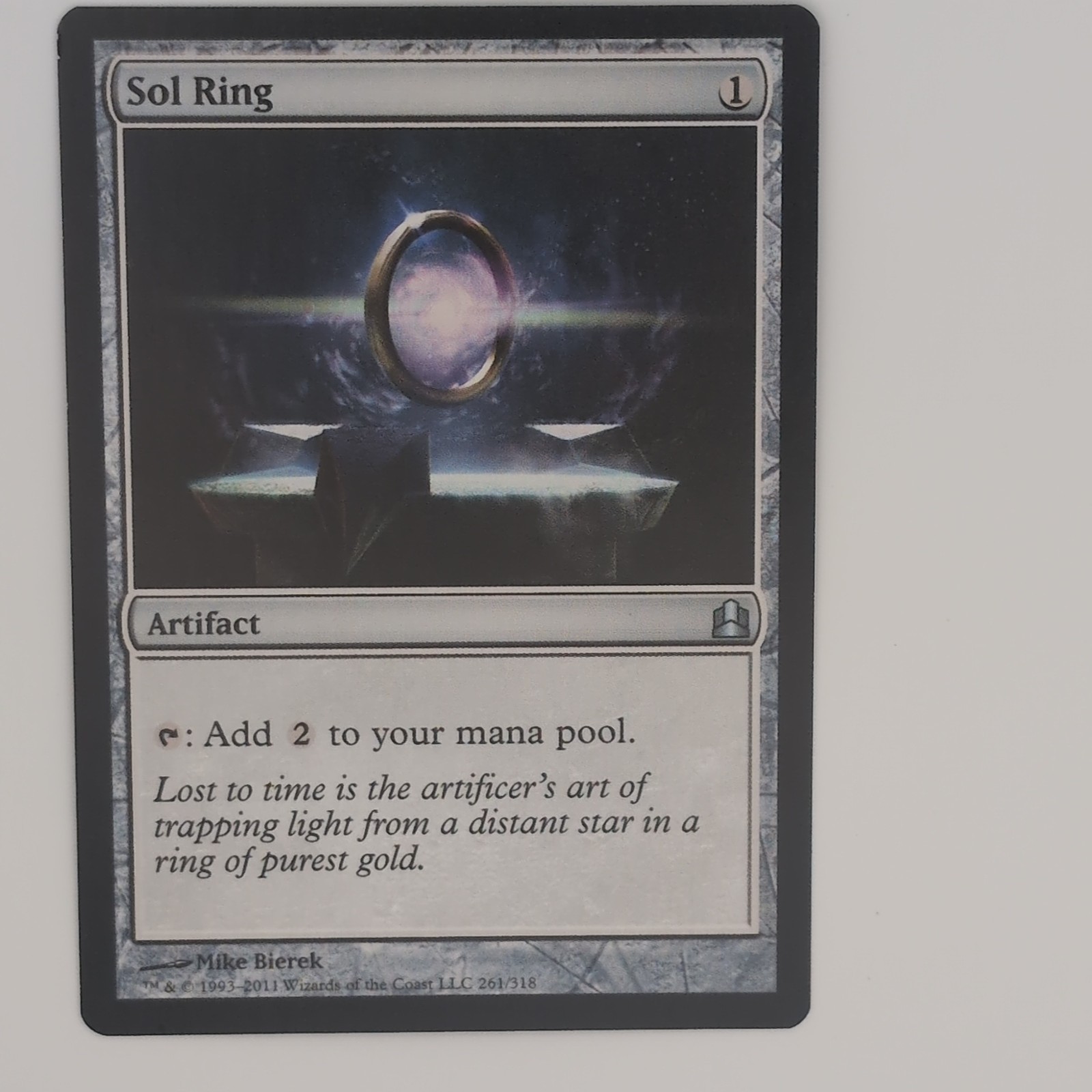 Wizards of the Coast Sol Ring Commander 2011 Uncommon Colorless Artifact Regular