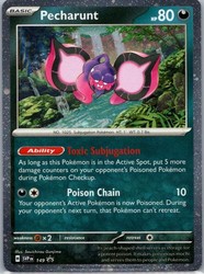 Pecharunt 149 SVP Black Star Promo Holo