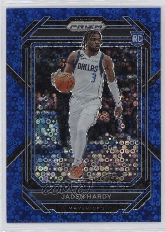 2022-23 Panini Prizm Fast Break Blue Prizm 35/150 Jaden Hardy #226 Rookie RC