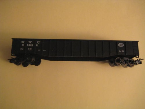Märklin H0 NYC Schwarze Lange Seiten-Gondel Güterwagen 4862 USA | Condition: Neu