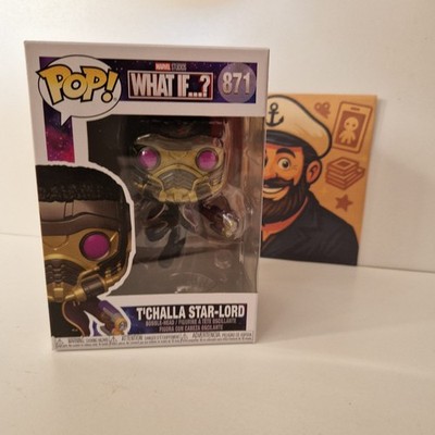 Funko Pop! Marvel What if...? - T'Challa Star-Lord #871