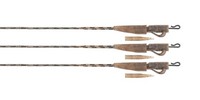Fox Edges Camo Submerge Lead Clip Leader 40Lb 3StüCk