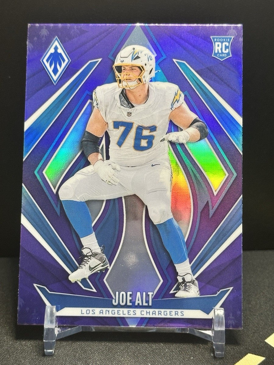 Joe Alt 2024 Panini Phoenix Purple Lazer Rookie Card #204 Los
