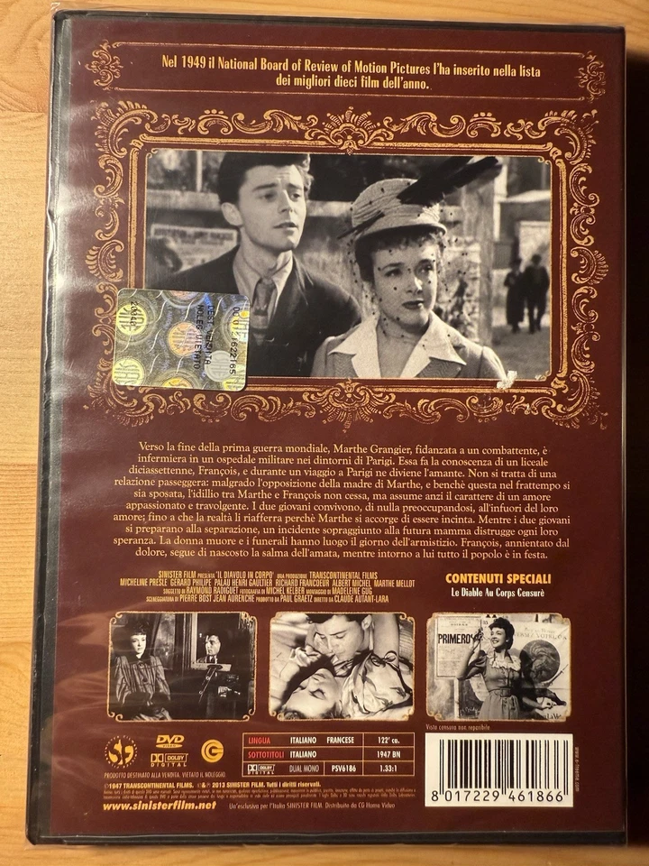 DVD - Claude Autant-Lara - Il Diavolo In Corpo - Immagine 2 di 2