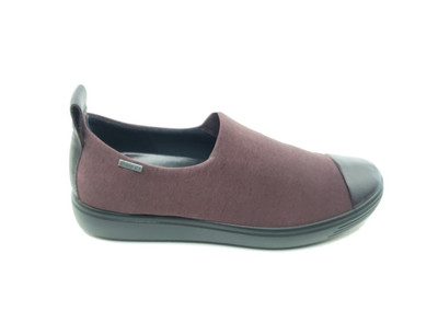 Ecco Soft 7 GTX Womens Slip On Sneaker Textile Leather Comfort Size 7