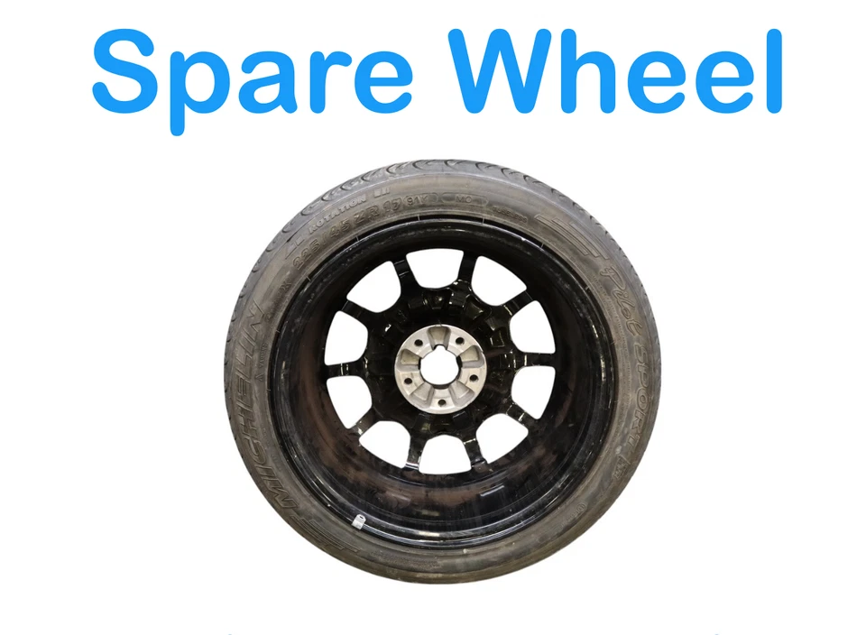 99-03 Mercedes W208 CLK430 Emergency Spare Tire Wheel Donut Rim 17 17'' Oem - Image 3 of 4