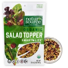 naturSource Organic Salad Topper - Crunchy Seeds  Cranberries, 32 Oz