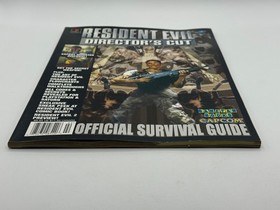 Capcom Resident Evil Director's Cut Official Survival Guide Sega Saturn
