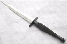 Sykes Fairbairn V-42 British Special Forces WWII Dagger Knife Leather sheath