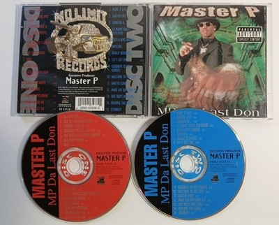 Master P - MP Da Last Don CD 1998 2-Disc No Limit/Priority Records - Gangsta Rap