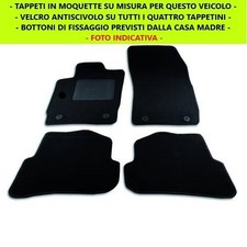 TAPPETINI TAPPETI IN MOQUETTE SU MISURA RENAULT MEGANE (III) 11/2008 AL 12/2015