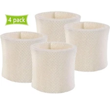 4 Pack Humidifier Wick Filters Compatible w/ Emerson MAF-1, Fits MAO950 & More