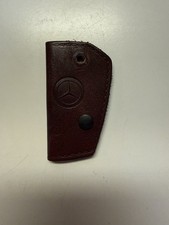 Vintage 70s Mercedes Leather Key Fob