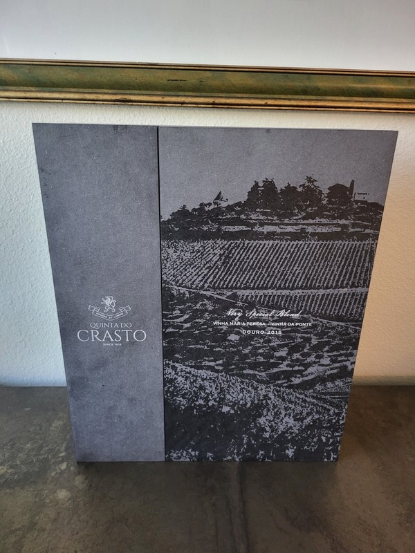 Quinta Do Crasto Vinha Maria Teresa Douro 2015 Collector's Case And EMPTY Bottle