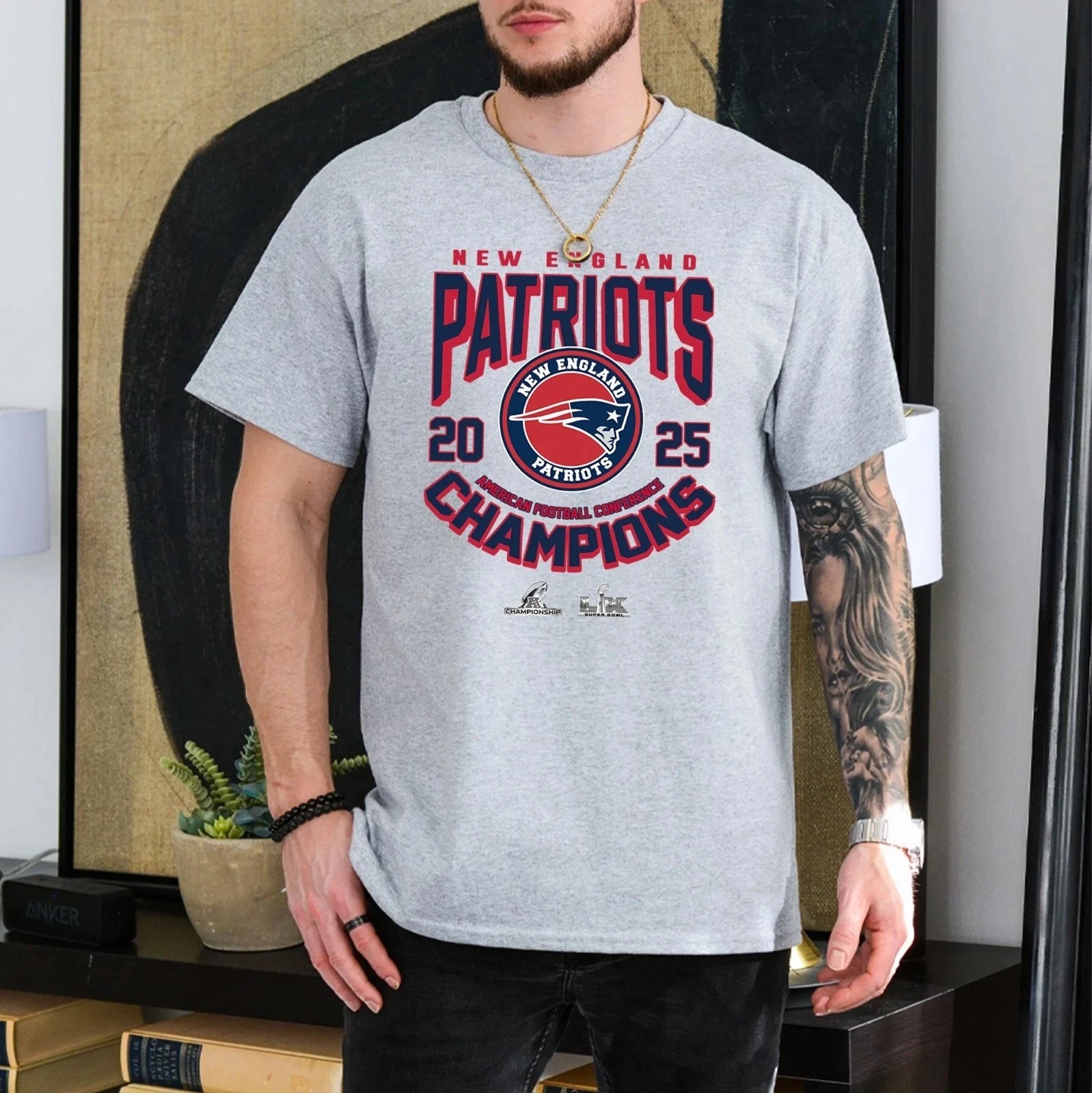 AFC Championship New England Patriots 2025 TShirt