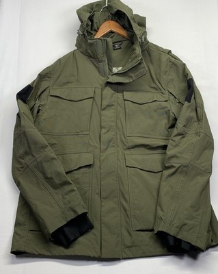 Condor Aegis Hardshell Hooded Jacket Mens XXL Waterproof Green Parka