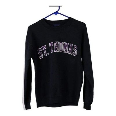 St. Thomas Mv Sport Sweatshirt - Small Black Cotton