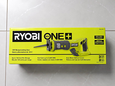 Ryobi ONE+ 18V Reciprocating Saw PCL515B Brushed Li-Ion Tool Only