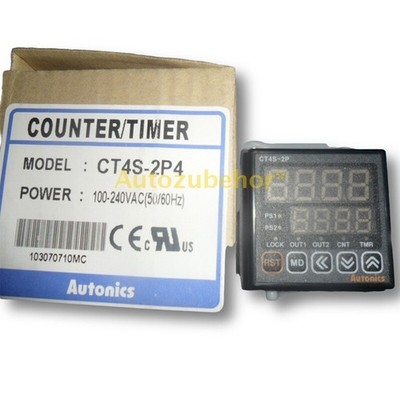 AUTONICS CT4S-2P4 LED Counter/Timer 4 Digit 100-240VAC Original New In Box *lh