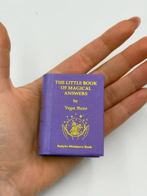 MINIATURE BOOK The Little Book of Magical Answers by Vega Roze - Image 1 of 4