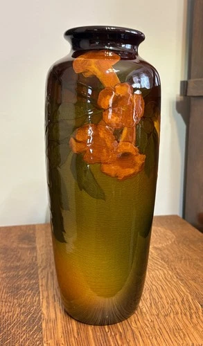 Rookwood Pottery Tall Standard Glaze Vase S. Toohey 1900 MINT!