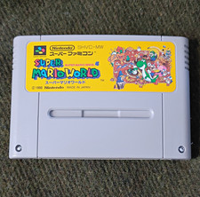 Super Mario World Super Nintendo Famicom NTSC-J 1990 Mario Bros 4 US Seller image
