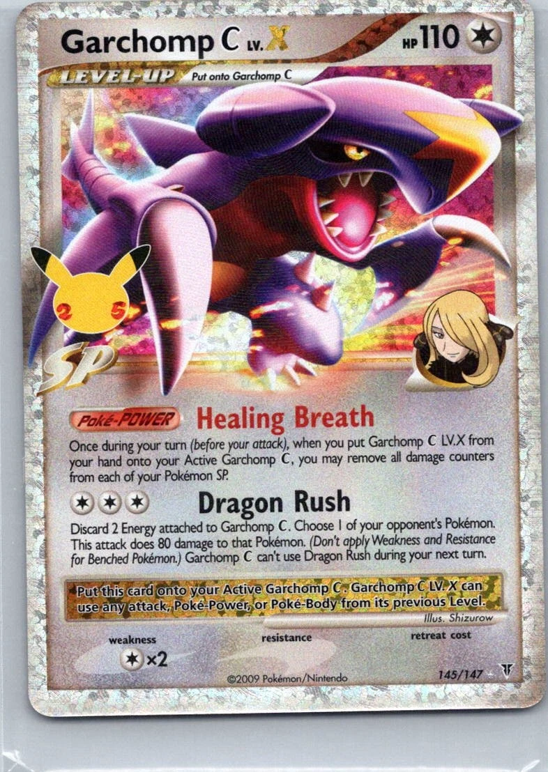 Garchomp C Lv.X 145/147 Celebrations: Classic Collection for sale