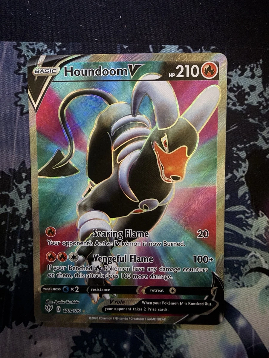 houndoom v pokemon card value Shop [Traditional Chinese] SC2b V / 008/144 RR  TCGHOBBY Attack 2 Houndoom V 178/189 Darkness Ablaze