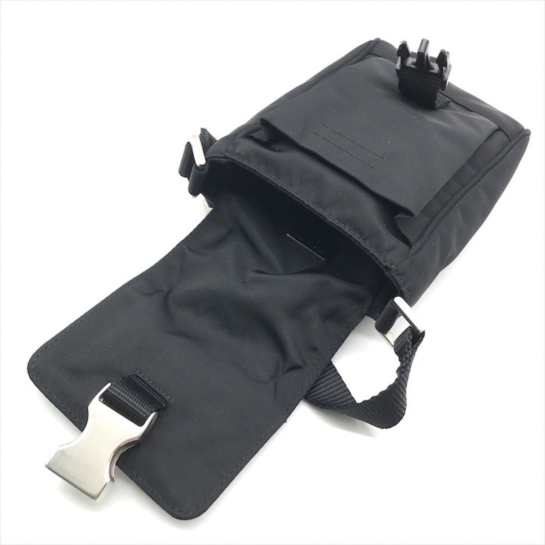 Excellent condition PRADA triangle logo plate nylon tessuto pochette hand bag po thumbnail 7