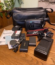 Vintage JVC VHS Camcorder Model GR-AX410U. UNTESTED With Case
