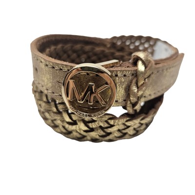 Michael Kors Braided Leather Belt Women