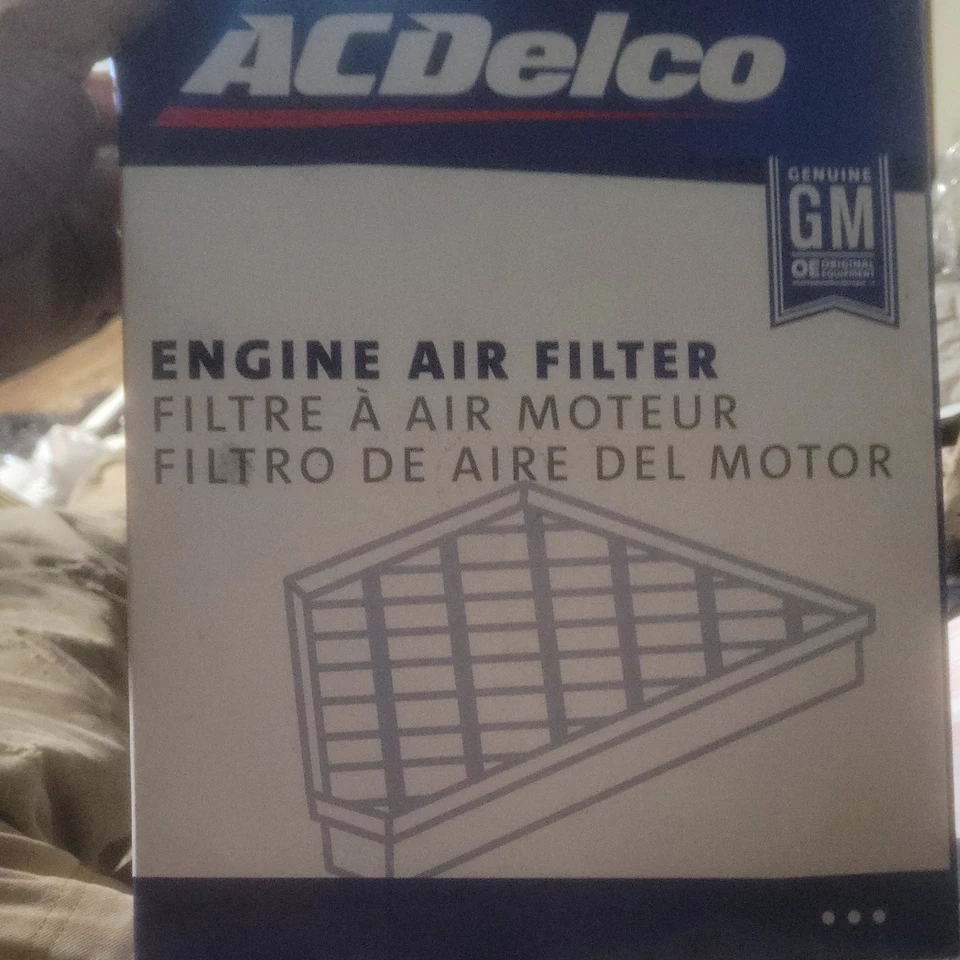 Filtro de aire AC Delco A3216C para Chevrolet GMC Canyon Colorado 16-21 Foto 2 de 2