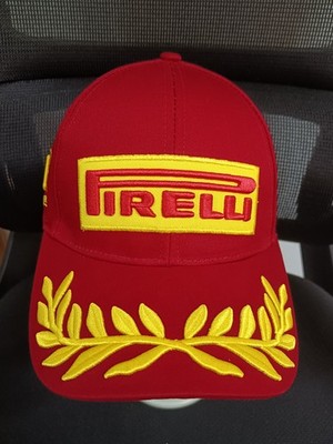 Pirelli Outdoor Casual Sports Baseball Cap - Red Adjustable