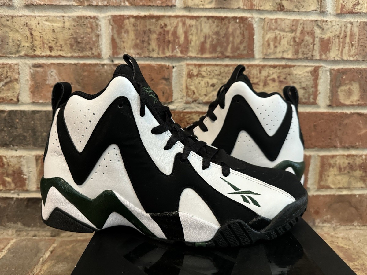 a.kamome ② New 10.5 Reebok Kamikaze II Mid Basketball Shoes Shawn Kemp
