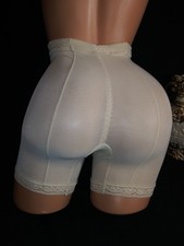 Vtg Satin SILKY WIGGLE PANTIES GIRDLE SLIP SHORTS SHAPERWEAR TIGHT
