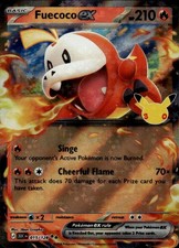 Fuecoco EX Pokemon 30° Anniversario - Carte Pokemon tcg 015/128 30°