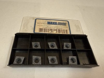 MAXX Edge Carbide Inserts ME1010010 CCMT3251GP ME425 Qty 7 