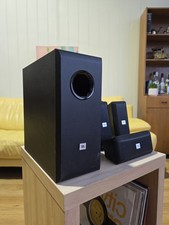 JBL Cinema BD100 5.1 Channel Black Speaker/s + Sub 300W 4-Ohm Stereo Surround.