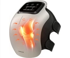 Nekteck Knee Massager with Heat, Portable 3-in-1 Knee Massage with 3 Heating Lev