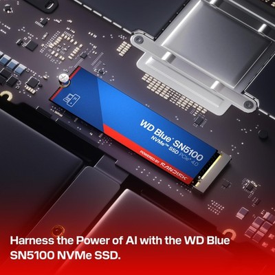 WDS500G5B0E 500GB WD BLUE SN5100 NVME M2 Interner SSD
