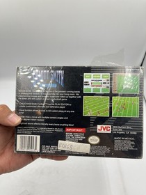 Emmitt Smith Football (SNES, Super NES) New Factory Sealed